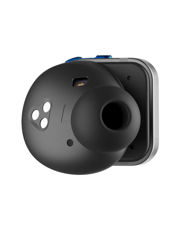 MW08 BUGATTI Active Noise-Cancelling True Wireless Earphones Deep Blue / Graphite Grey 