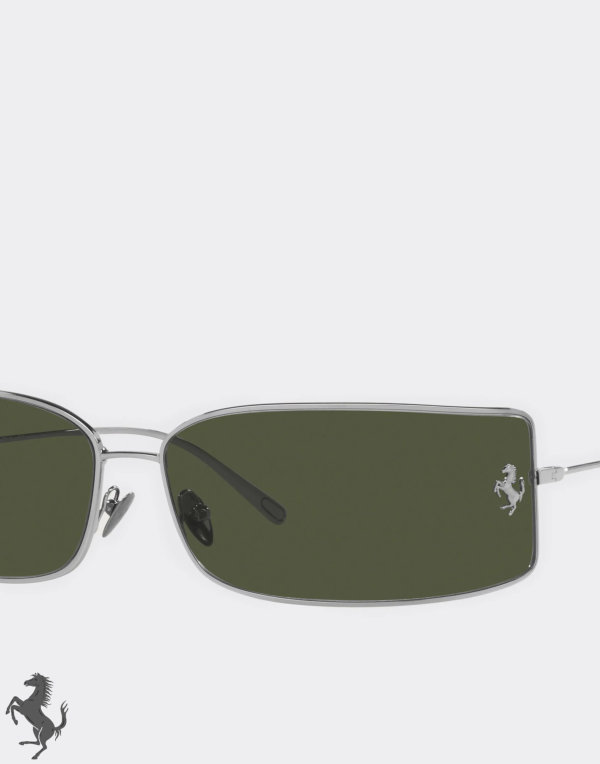 Ferrari Sunglasses With Green Lenses