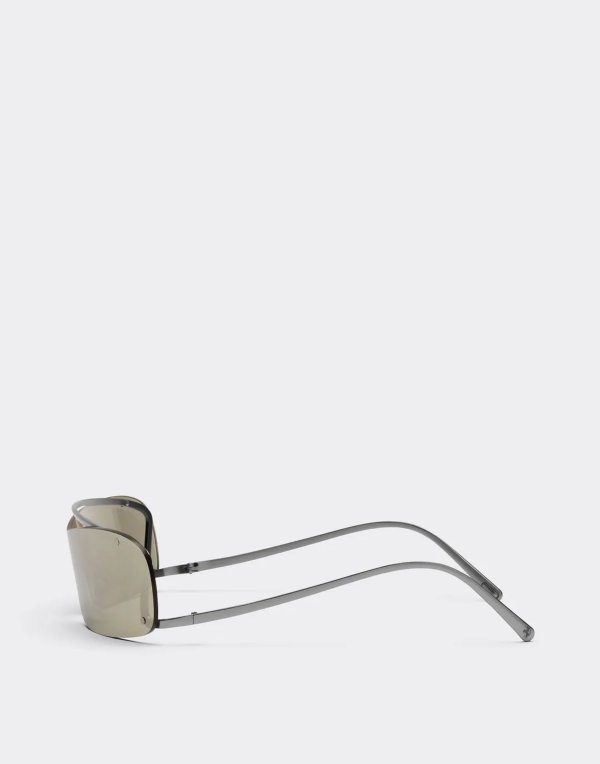 Ferrari Sunglasses With Silver Mirror Lenses