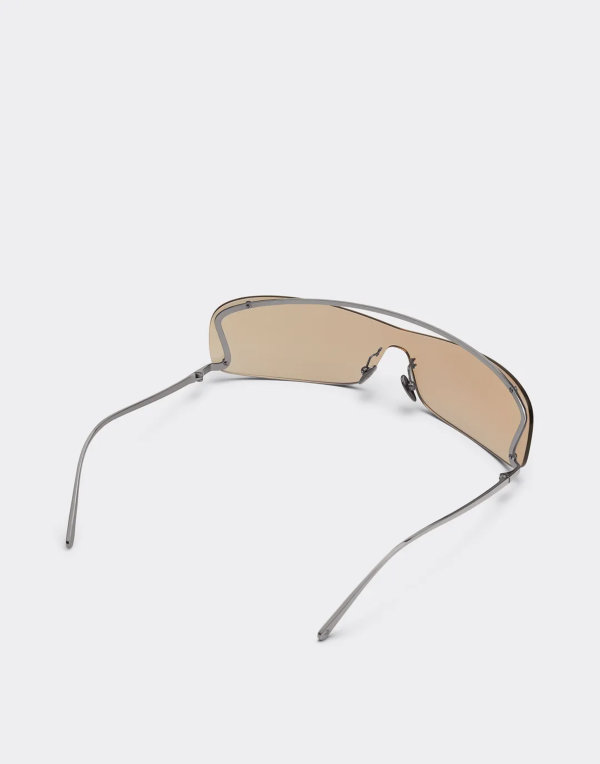 Ferrari Sunglasses With Rose Gold Mirror Lenses