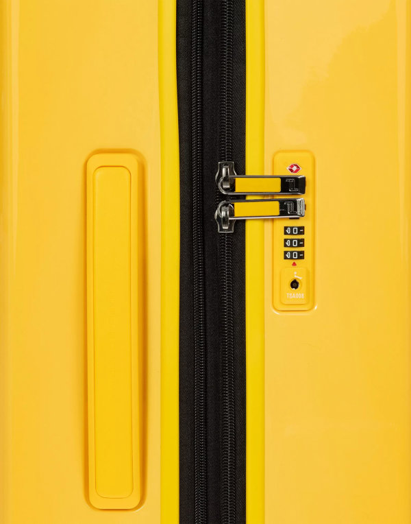 Porsche Design Roadster Expandable Hardside 27" Spinner Suitcase, Racing Yellow