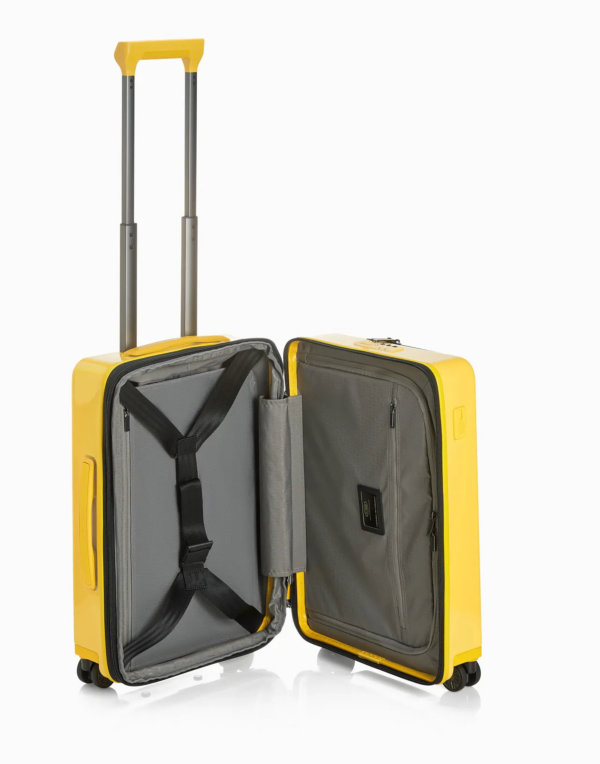 Roadster Hardcase Expandable Spinner 21" Carry-On Suitcase Yellow