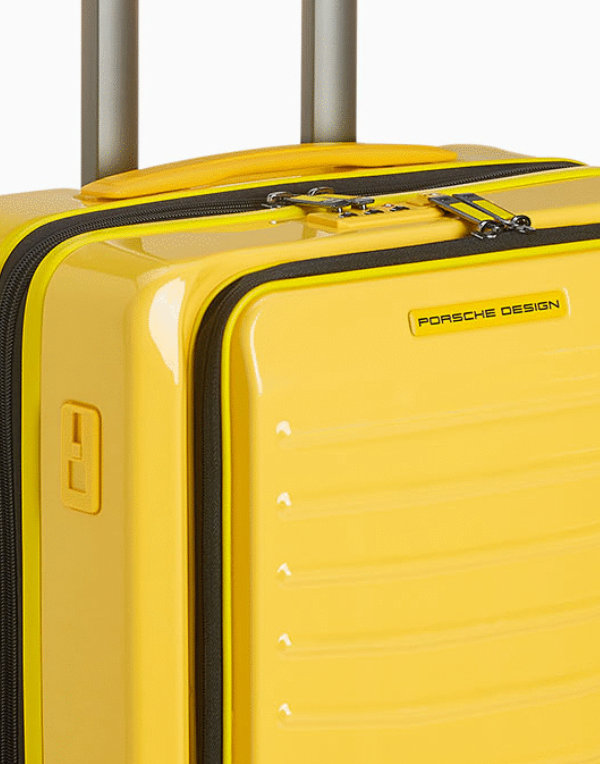 Roadster Hardcase Expandable Spinner 21" Carry-On Suitcase Yellow